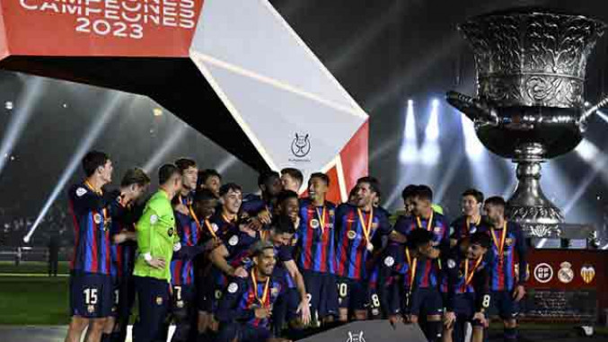 Fudbaleri Barselone osvojili Superkup Španije