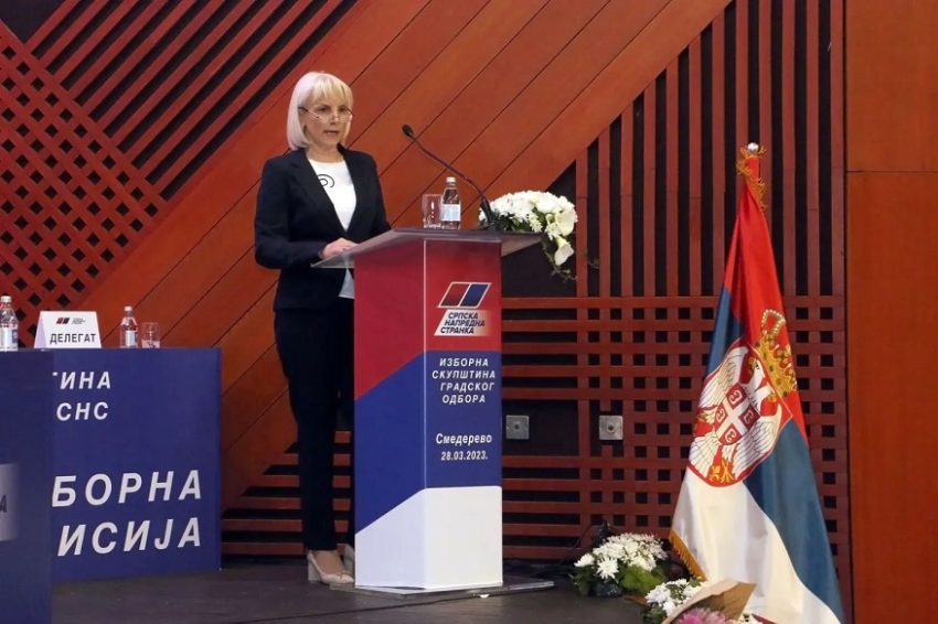 Jasmina Vojinović jednoglasno izabrana za predsednicu GrO SNS Smederevo