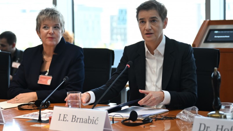 Ana Brnabić iz Berlina: Prvi put smo dobili priliku da se čuje i druga strana