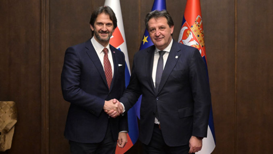 Gašić ispratio slovačku delegaciju posle dvodnevne posete