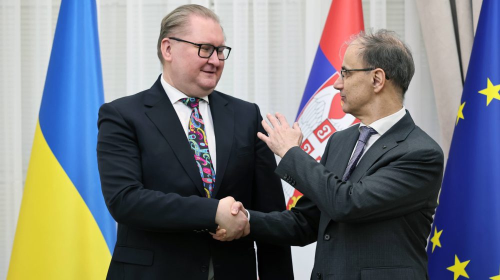 Macut sa potpredsednikom vlade Ukrajine o unapređenju saradnje