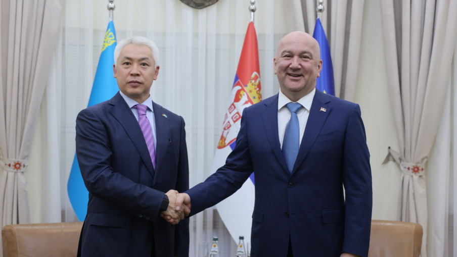 Popović i ambasador Kazahtana o nastavku ekonomske saradnje